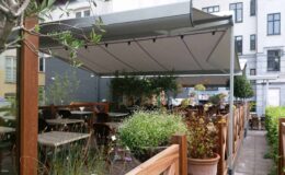 Markiser til restaurationsbranchen