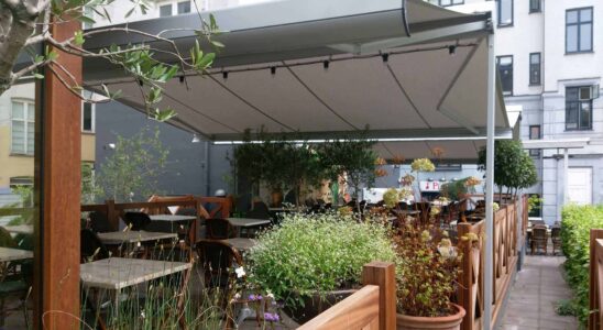 Markiser til restaurationsbranchen