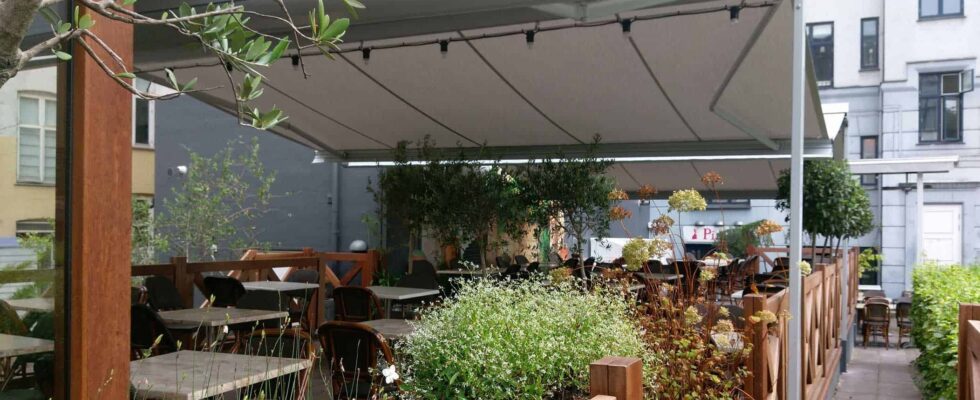 Markiser til restaurationsbranchen